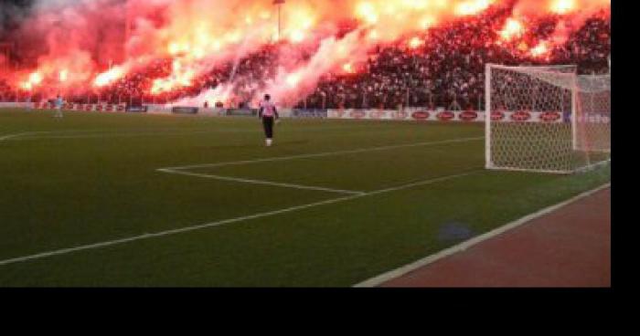 Stade de valenciennes en feu