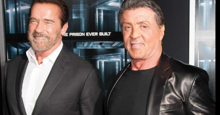 Arnold Schwarzenegger et Sylvester Stallone A Sainte-Anne-des-Monts (Gaspésie)