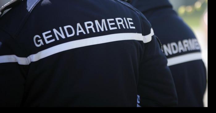 Un gendarme renversée