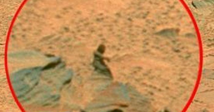 Alien découvert sur Mars