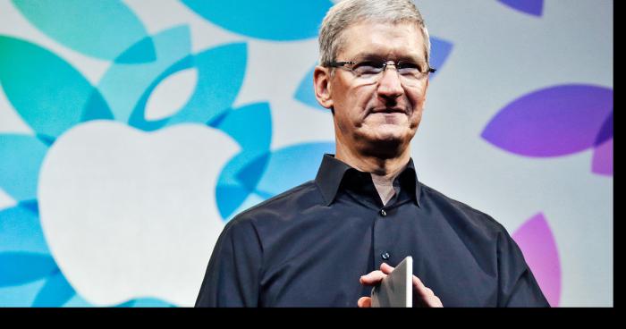 Tim cook confit son entreprise a un adolescent de 12ans