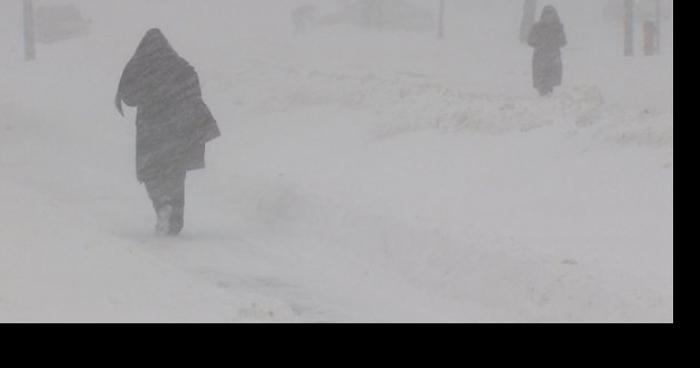 Tempête monstre à Montréal.