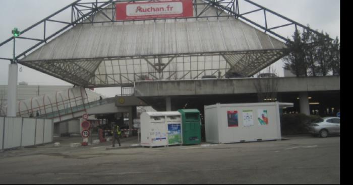 Auchan hautepierre braqué à l'explosif