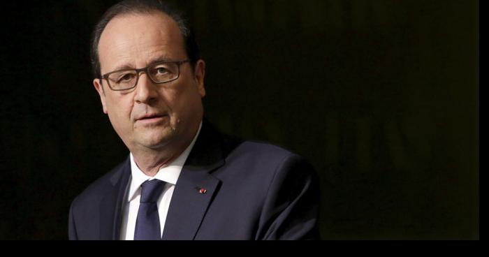 François Hollande et migrante