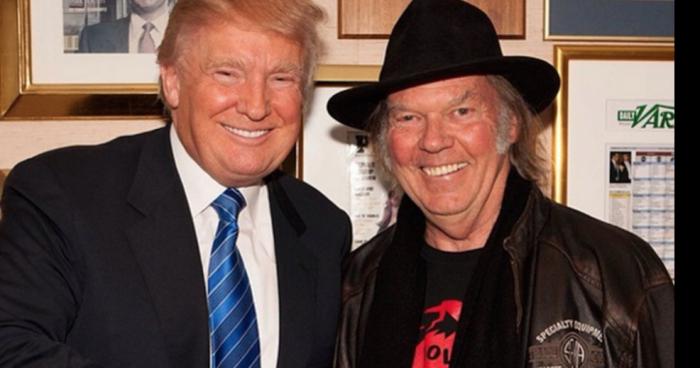 Neil Young félicite Trump pour son voeu d'abolir le mp3 ainsi que les sites de vente en ligne