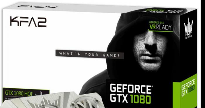 KFA2 GeForce GTX 1080 8Go : La carte graphique qui fait des siennes !