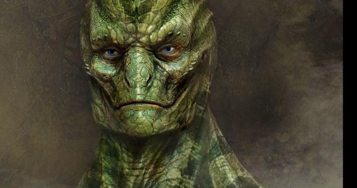 Un reptilien se fait démasquer