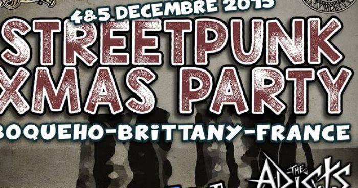 LE STREET PUNK XMAS PARTY A BOQUEHO, LE MOIS DE DECEMBRE C'EST EN BRETAGNE QUE CA SE PASSE!