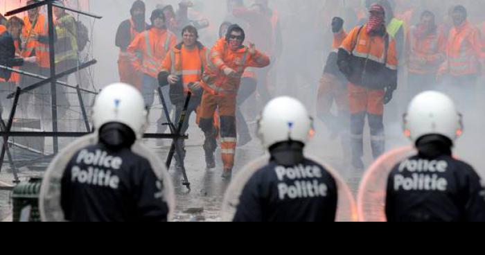 Belgique: Manifestation national a Bruxelles