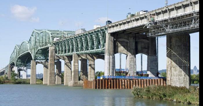 Le pont Champlain sera fermé ce week-end en direction de Montréal