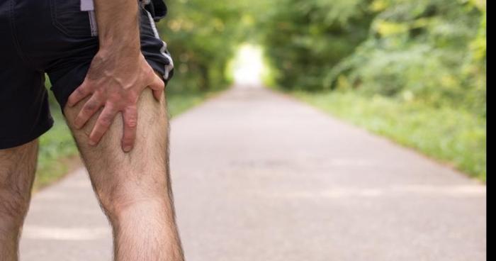 Un sportif blessé