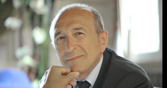 P. Barthelet et Gérrard Collomb main dans la main.