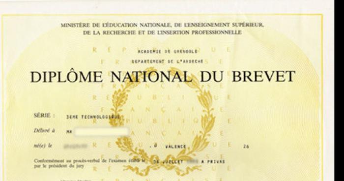 La session de Brevet suprimée