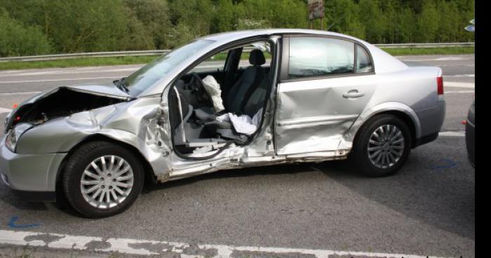 Accident grave sur la route d'Amay vers Villers .