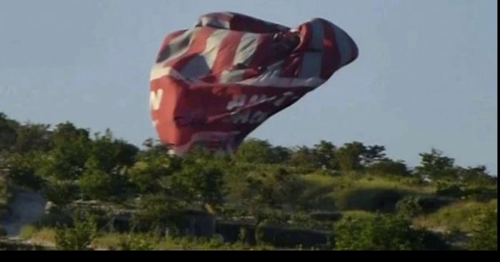 Accident de montgolfière à Sospel