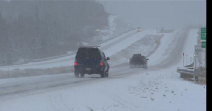 Carambolage dans la réserve faunique des Laurentides