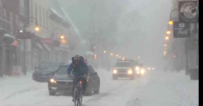 Après la Canicule, l’hiver s’installe a Québec.