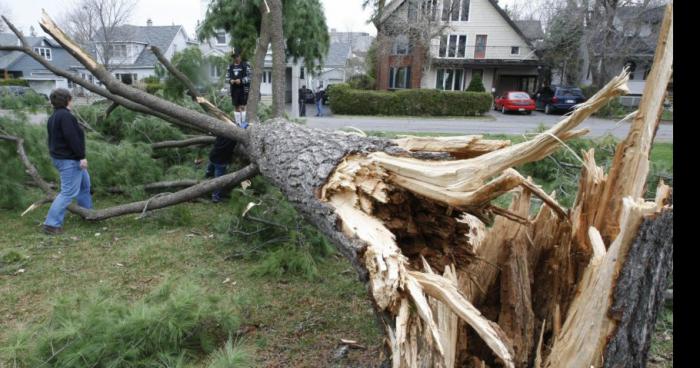 Grosse tempête dans l Aisne