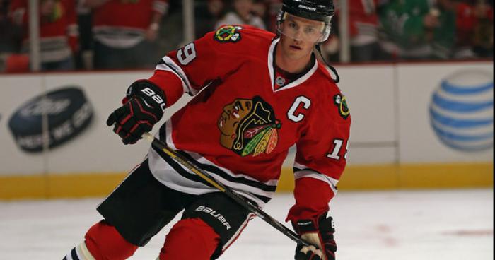 Jonathan Toews à Montréal