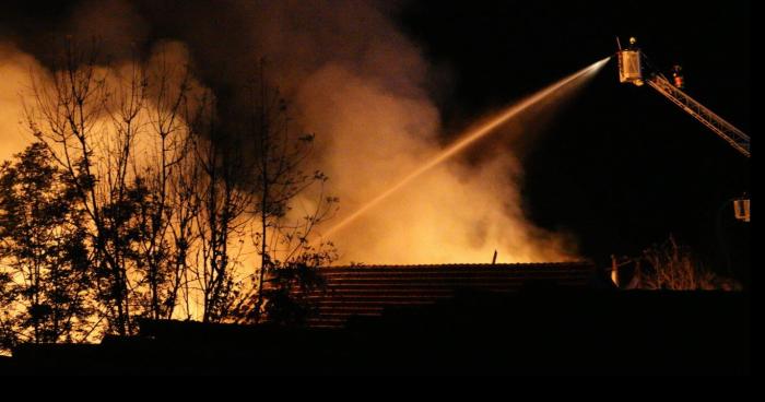 Les locaux du laboratoire de TriRx à Segré ont pris feu cette nuit