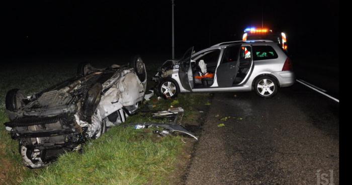 Accident de voiture à Mulhouse