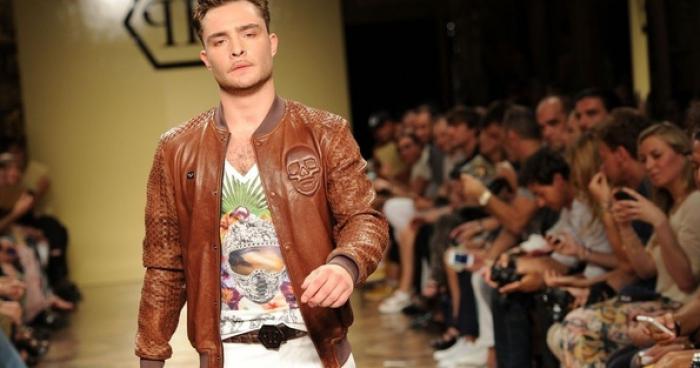 Ed Westwick se déplace à Paris pour le Houilles Show