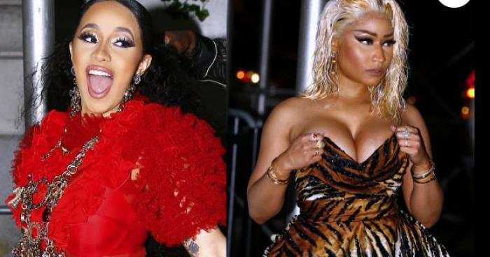 NICKI MINAJ SE FAIT AGRESSÉ EN PLEINE RUE PAR CARDI B