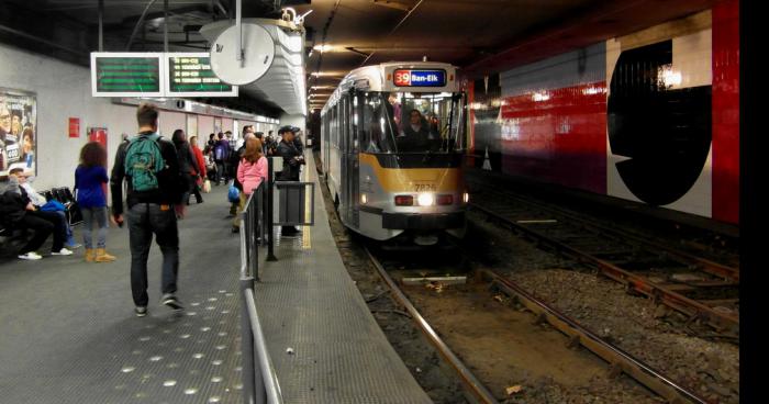 Problème avec les tram et métro de la STIB se weekend