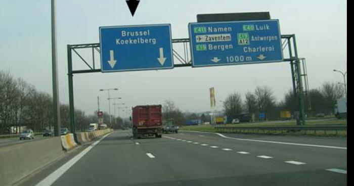 L'autoroute e40 passe bientot en pietonniere