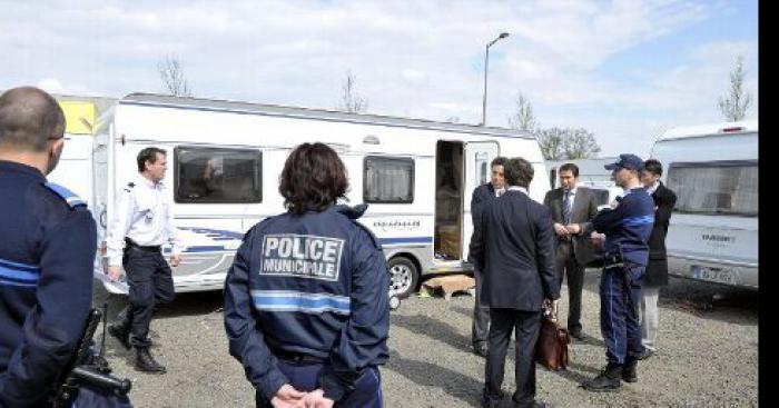 Les gens du voyage s'invitent a Alès Plage