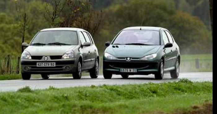 Course à Ste Marie aux Chênes : Une voiture repérée (57 Lorraine)