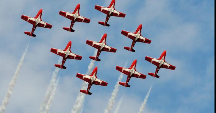 Les snowbirds ne seront pas de la fête a rimouski