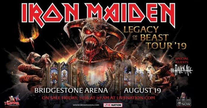 Changement de date pour Iron Maiden au Centre Vidéotron