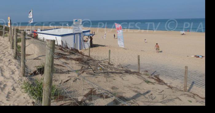 Un somnambule se noie sur une plage des Landes.