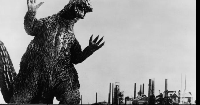 Godzilla attaque la ville de munster